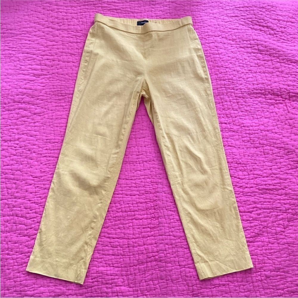 Theory yellow /tan Straight Leg Women's Pants, US2